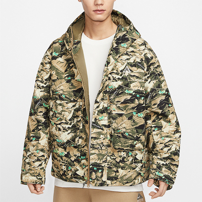 Nike/耐克正品2025新款男士经典户外运动保暖连帽棉服HJ2488-297