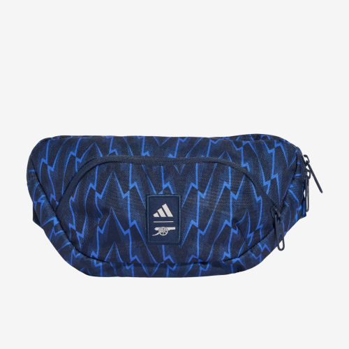 Adidas阿迪达斯正品Arsenal男女拉链开合日常出行腰包JX5760