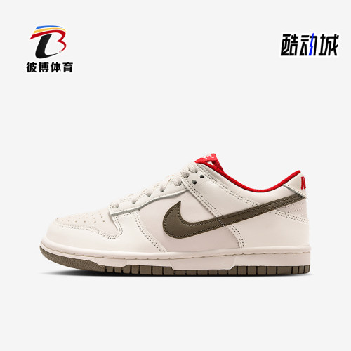 Nike/耐克正品Dunk Low GS女子大童系带耐磨低帮运动鞋IQ9793-020