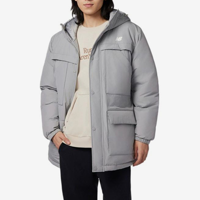 New Balance/NB正品户外男士运动休闲连帽保暖羽绒服AMJ33320-TAG
