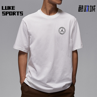 透气针织高尔夫运动图案短袖 Nike 耐克正品 JORDAN男士 100 IH2130