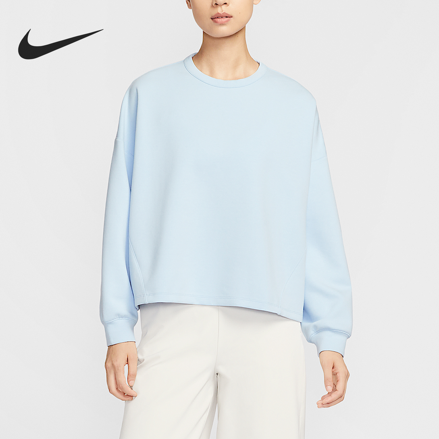 Nike/耐克正品2025女士时尚宽松柔软针织套头衫HQ8194-441