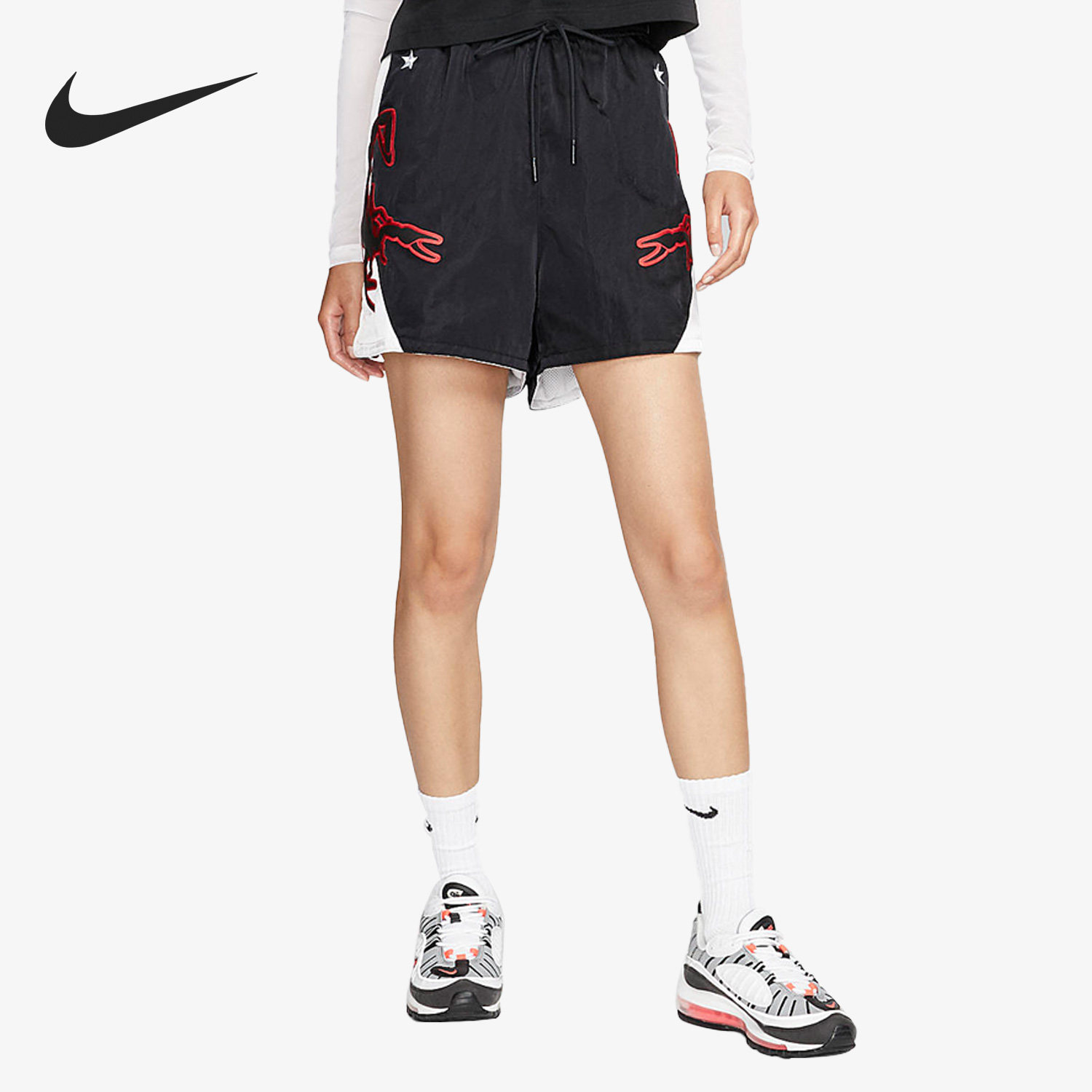 Nike/耐克正品夏季男子宽松时尚透气舒适运动短裤AR1995-010,运动服/休闲服装,运动中长裤／短裤,淘宝优惠券,粉丝福利购,淘宝优惠卷