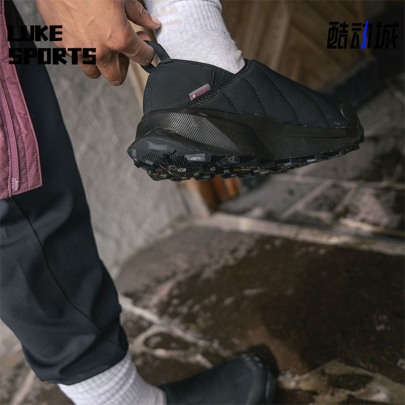 阿迪达斯男女缓震保暖营地户外鞋