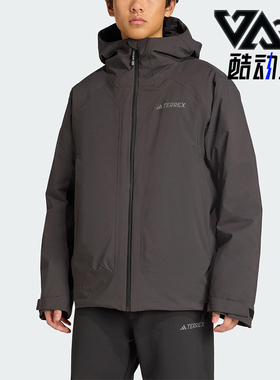 Adidas/阿迪达斯正品2025男士休闲保暖耐穿三合一冲锋衣JV8699
