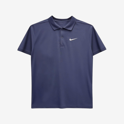 Nike/耐克正品Sportswear新款深蓝白色经典短袖POLO衫DD8373-451