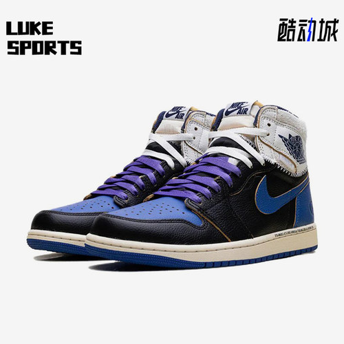 Nike/耐克正品男女同款运动舒适高帮复古篮球鞋IO7847-001