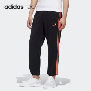 休闲透气收口长裤 NEO男子针织时尚 GP5819 阿迪达斯正品 Adidas