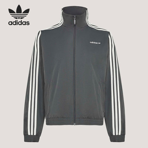 Adidas/阿迪达斯官方正品三叶草女士经典运动梭织耐穿外套KX7979