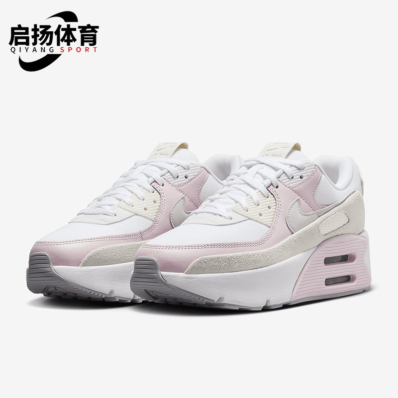 Nike/耐克正品Air Max 90女士低帮厚底气垫运动休闲鞋FD4328-104