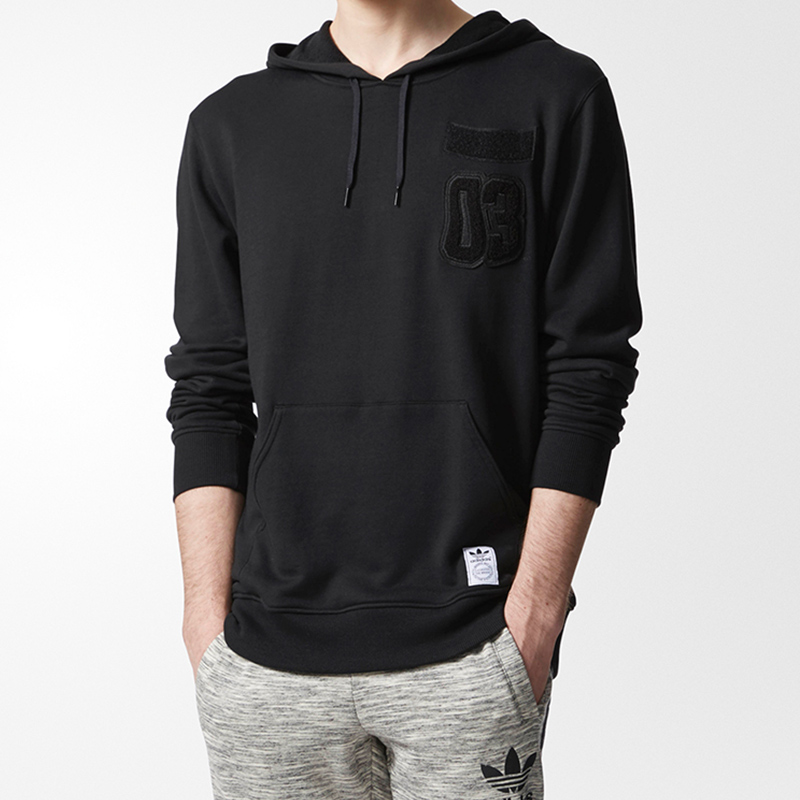 Adidas/阿迪达斯正品SEOUL PULLOVER男子运动卫衣套头衫 CD1728