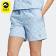 运动短裤 Adidas 舒适透气系带经典 Neo女士时尚 IB5843 阿迪达斯正品