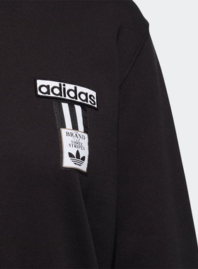 Adidas/阿迪达斯官方正品三叶草当季新款女子连帽卫衣HH9449