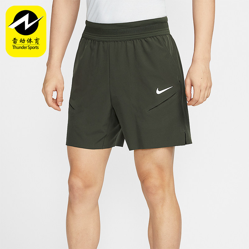 Nike/耐克正品Dri-FIT 男士口袋设计梭织经典网球短裤FZ6938-355