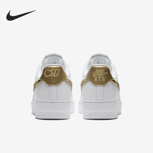 Nike/耐克正品Air Force 1 07 CR7男士经典板鞋AQ0666-100