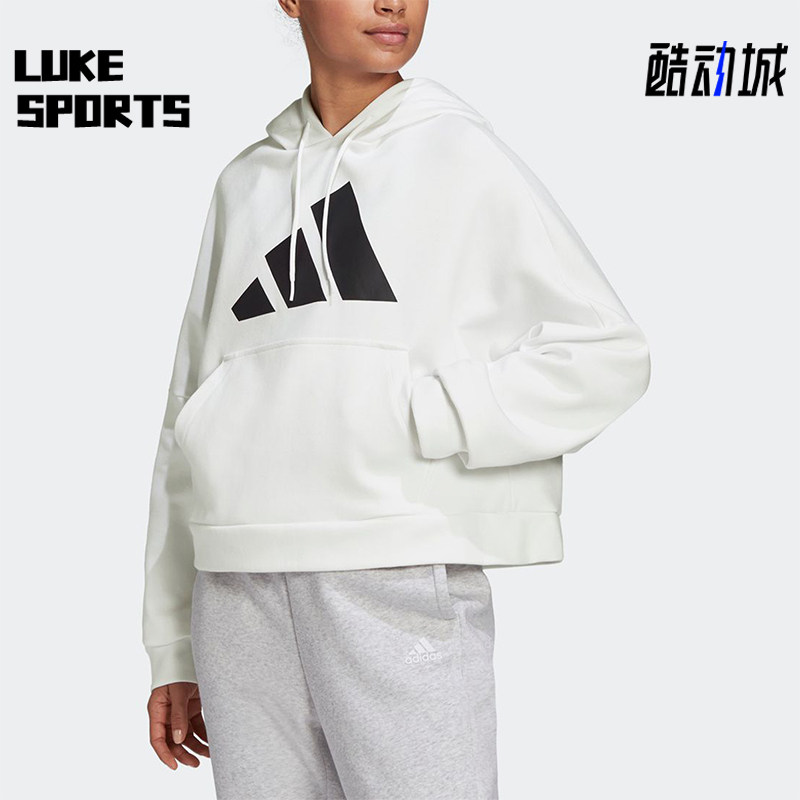 Adidas/阿迪达斯正品W UR Hoodie新款女士运动舒适休闲卫衣GC9168