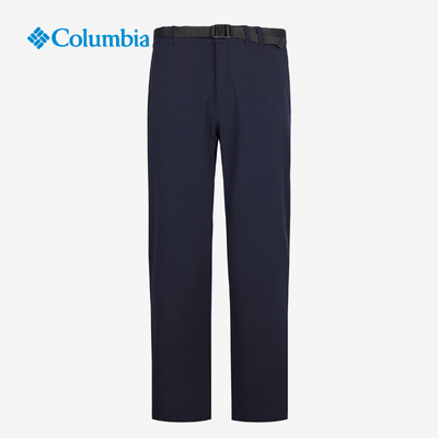 Columbia哥伦比亚正品男子户外休闲拒水抗污防晒机织长裤PM5582
