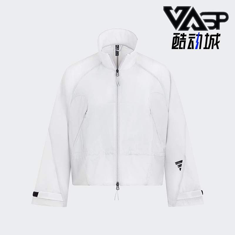 Adidas/阿迪达斯正品2025新款女士简约经典短款运动外套JM4273