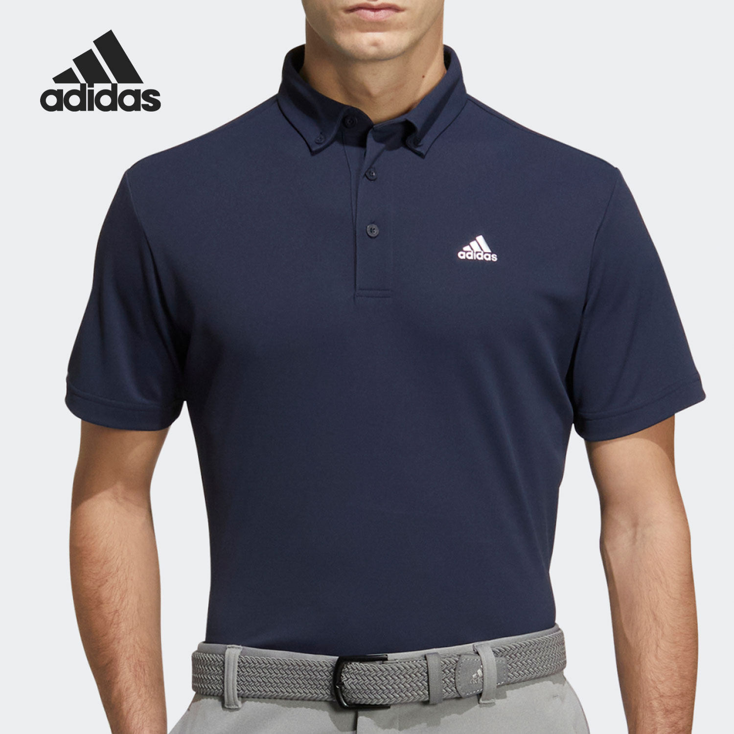 Adidas/阿迪达斯正品男子高尔夫透气运动短袖POLO衫 H64608,运动服/休闲服装,运动POLO衫,淘宝优惠券,粉丝福利购,淘宝优惠卷