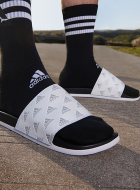 Adidas/阿迪达斯正品ADILETTE COMFORT男女运动凉拖鞋GV9737