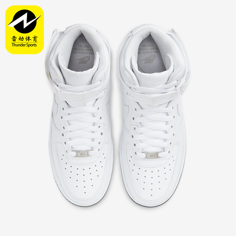 Nike/耐克正品秋季款女士休闲高帮耐磨魔术贴透气板鞋334031-105