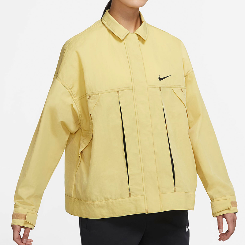Nike/耐克正品2025冬季款女士日常翻领刺绣运动外套DM6204-304