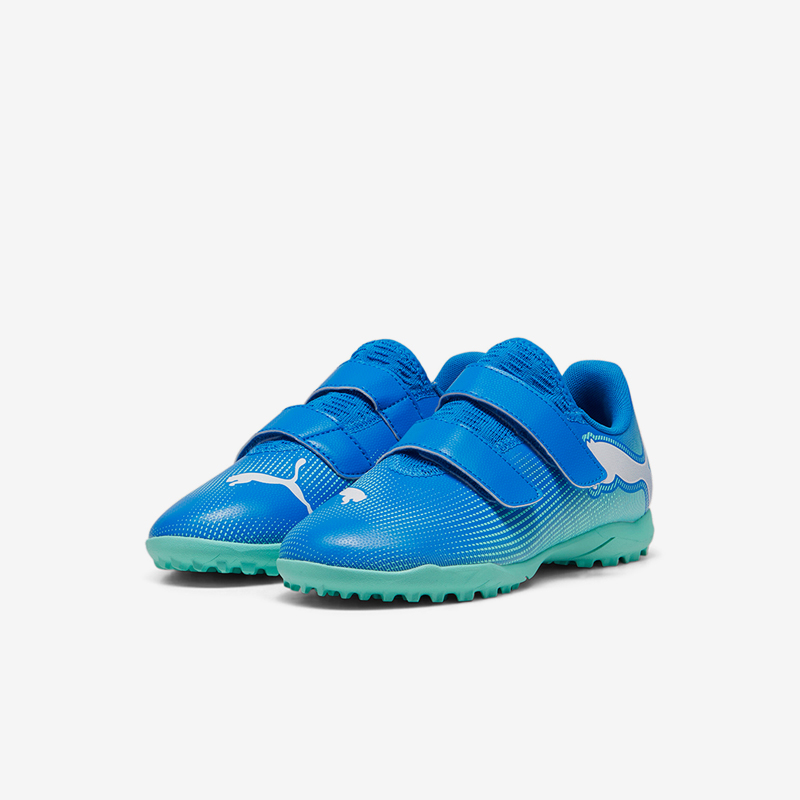 Puma/彪马正品时尚儿童魔术贴人造草坪训练耐穿运动足球鞋