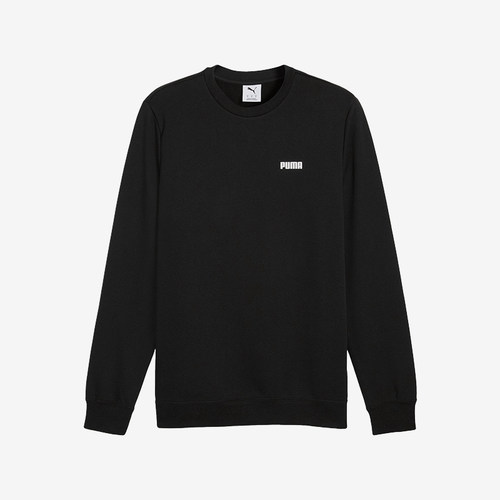 Puma/彪马正品新款男士保暖宽松印花户外圆领卫衣690249-01