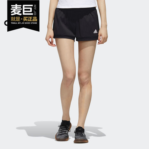 Adidas/阿迪达斯正品 SHORTS 3S 女子休闲运动梭织短裤DY8665