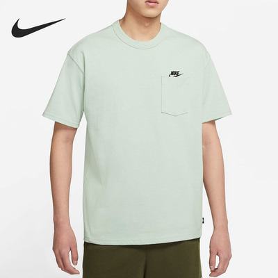 Nike/耐克正品新款针织休闲男子运动短袖T恤DQ9296-017