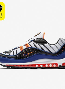 Nike/耐克正品Air Max 98男士低帮减震气垫运动跑步鞋CD1536-100