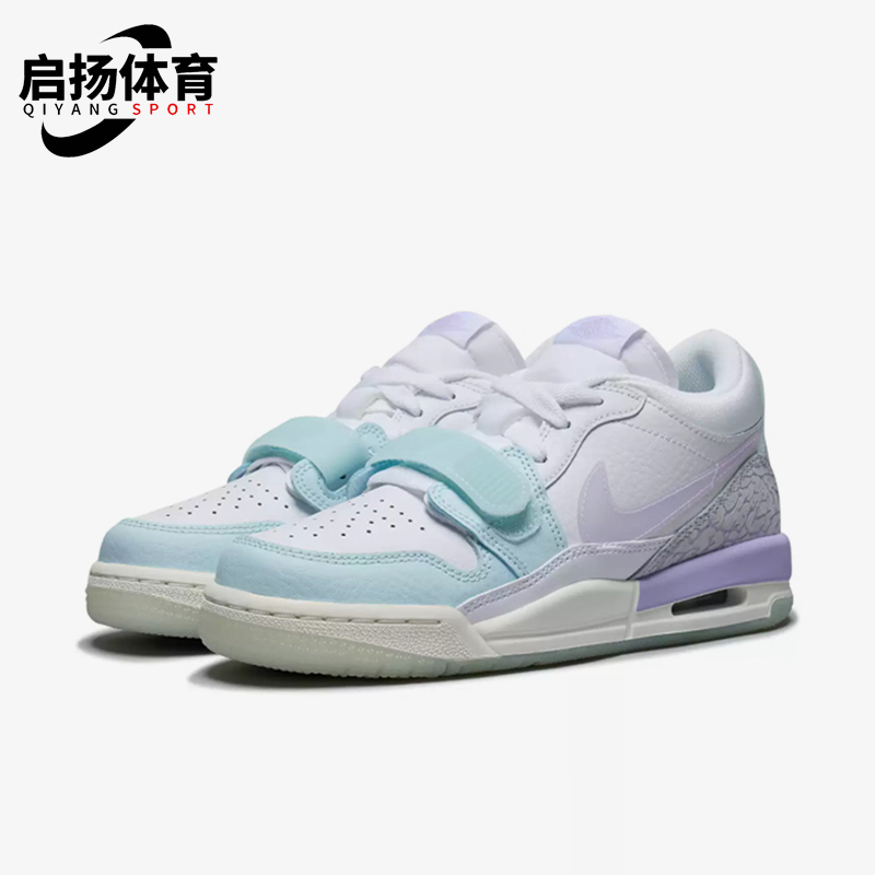 耐克大童运动气垫拼接篮球鞋