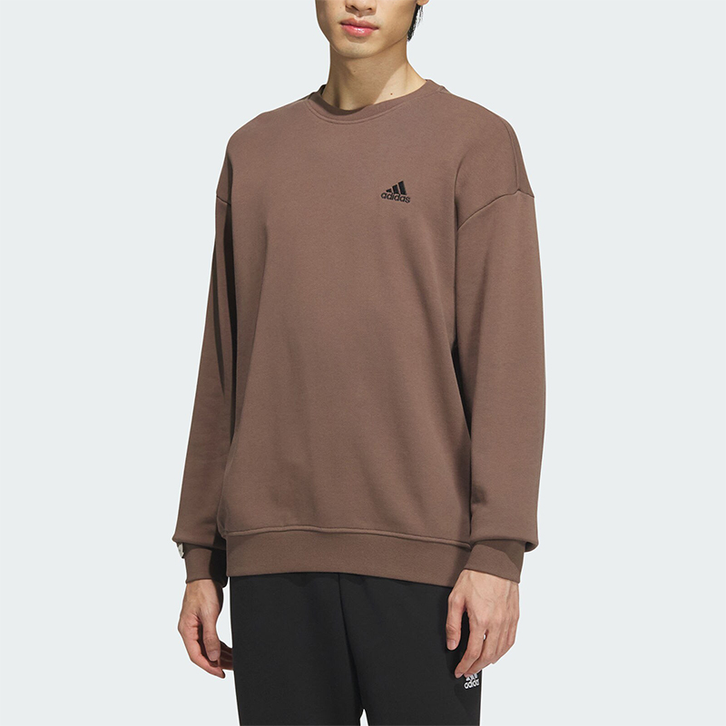 阿迪达斯男女复古休闲宽松卫衣