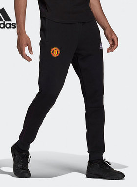 Adidas/阿迪达斯正品 MUFC TRV PNT 男子舒适运动长裤 GR3907