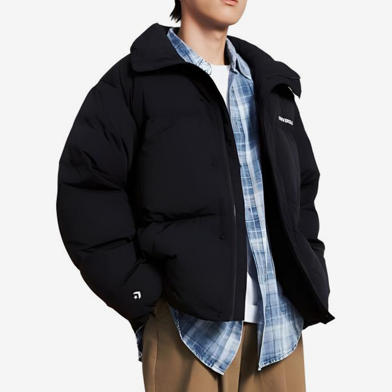 Converse/匡威正品冬季新款男子经典复古立领羽绒服10026918-A03