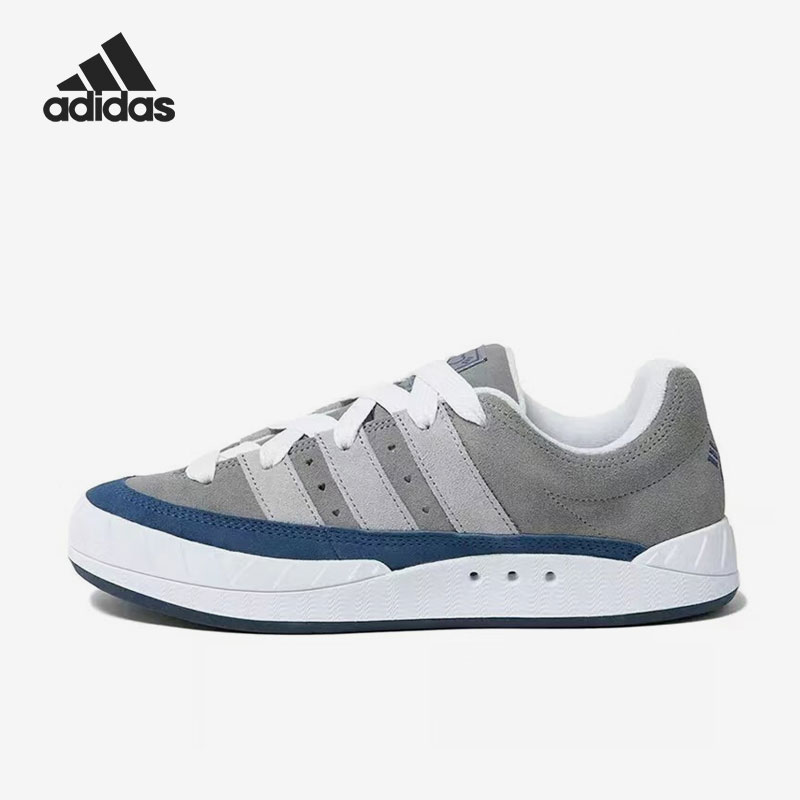 车缝线系带板鞋Adidas阿迪达板鞋