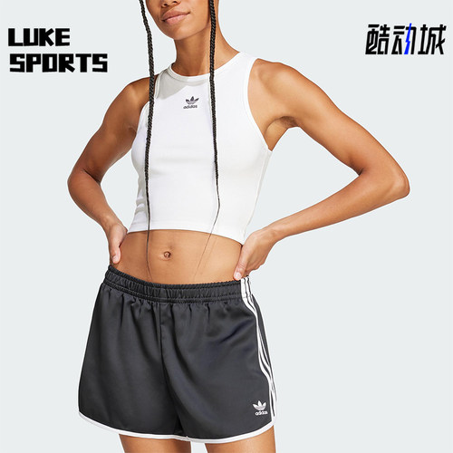 Adidas/阿迪达斯正品三叶草女士经典时尚工字修身无袖背心JC9007