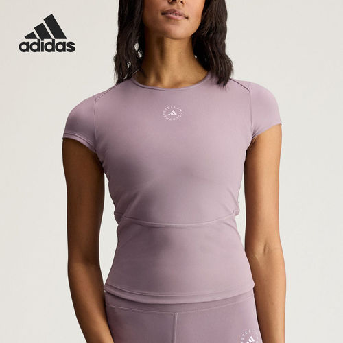 Adidas/阿迪达斯官方正品TRAINING T-SHIRT女士圆领短袖T恤JY8139
