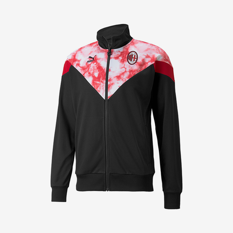 Puma/彪马正品春季男士个性印花休闲运动夹克外套765083-01