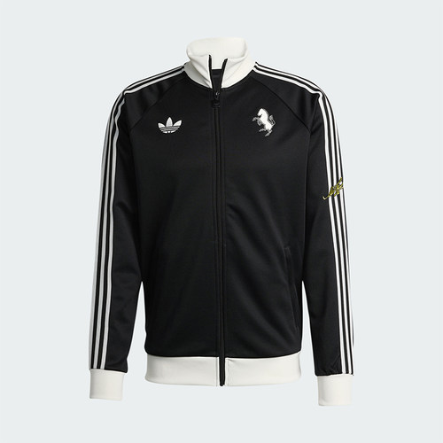 Adidas/阿迪达斯正品三叶草男士立领修身针织足球运动外套KB4452