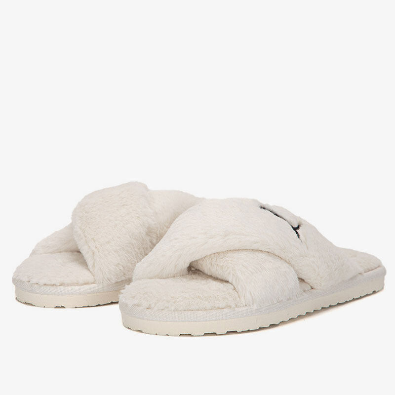 Puma/彪马正品新款女子运动时尚透气外穿毛绒拖鞋384936-02