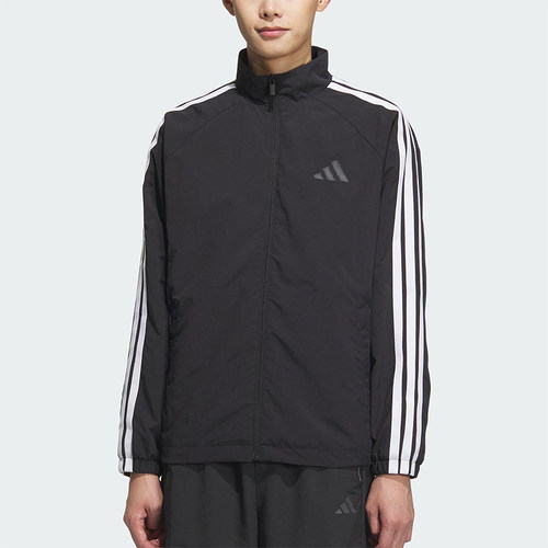 Adidas/阿迪达斯正品2025春款男士经典插肩袖运动宽松外套KC3892