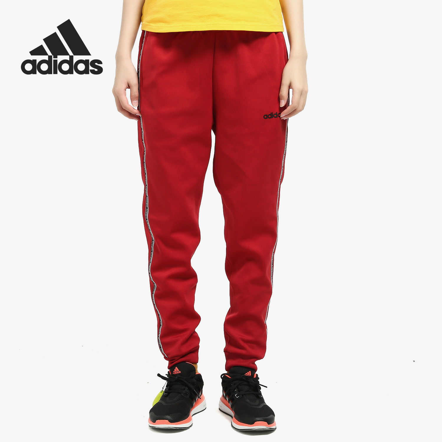 阿迪达斯正品女子针织运动长裤