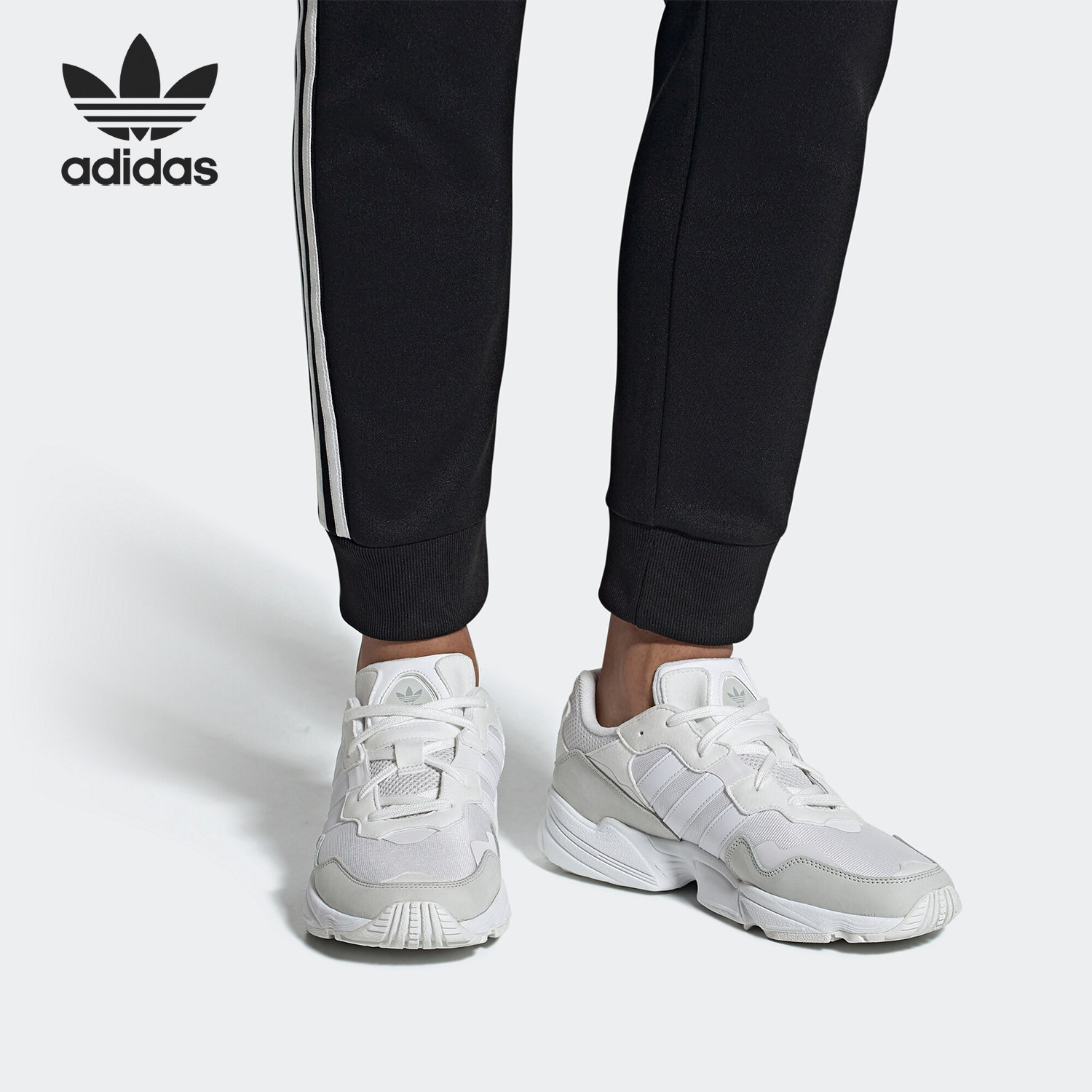 Adidas/阿迪达斯正品YUNG-96三叶草系列男女运动休闲鞋 EE3682 - 实物图