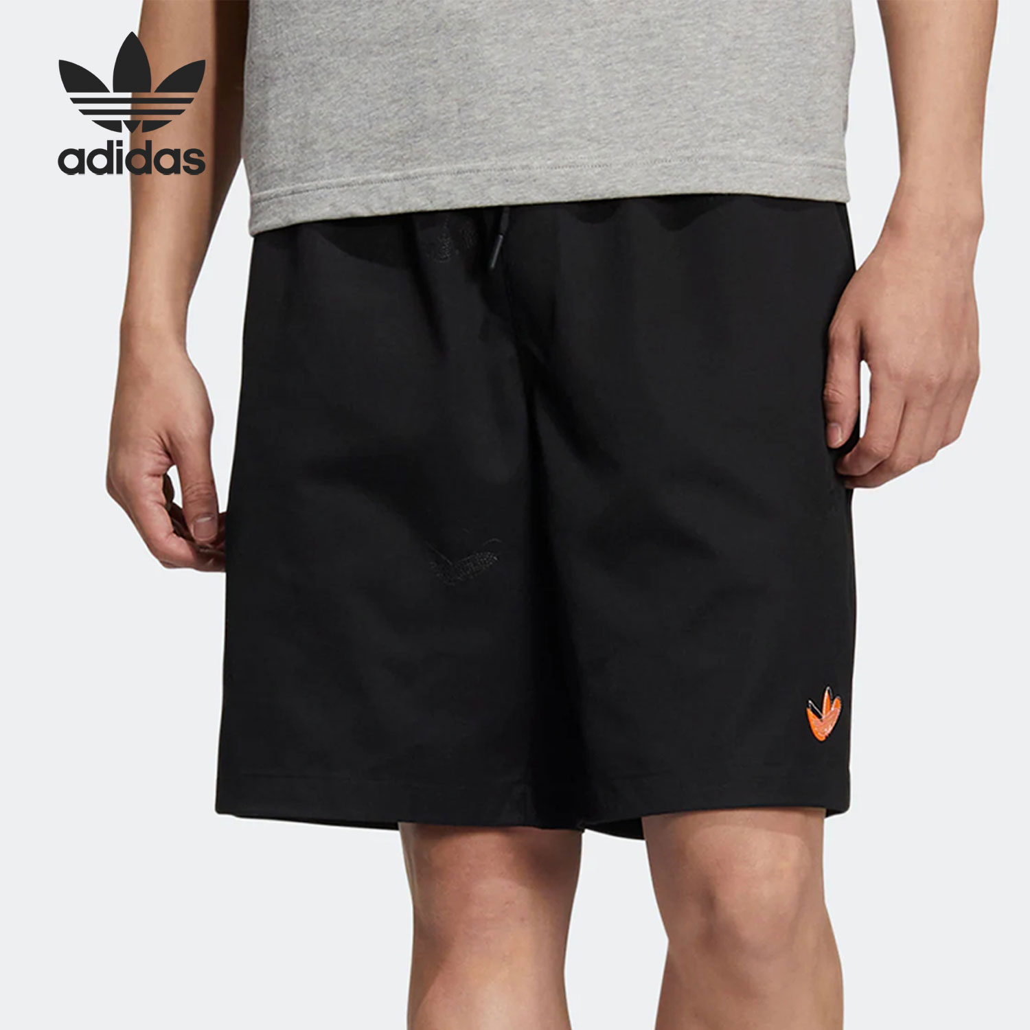 男子跑步运动短裤Adidas