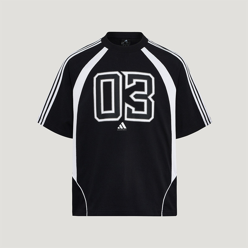 Adidas/阿迪达斯正品COURTGEIST-SHIRT新款男经典短袖T恤KZ0457