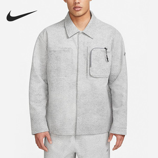 Nike/耐克正品ADV Forward男子翻领网眼工装夹克DV9993-084