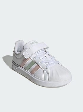Adidas/阿迪达斯正品STREETTALK EL小童经典轻盈休闲板鞋JQ6888