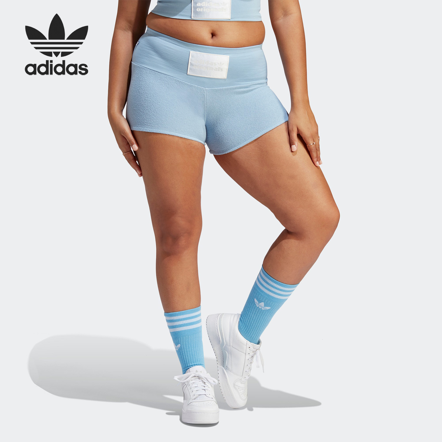 Adidas/阿迪达斯官方正品SHORT TIGHT 女子紧身运动短裤IC8530 运动服/休闲服装 运动中长裤／短裤 原图主图