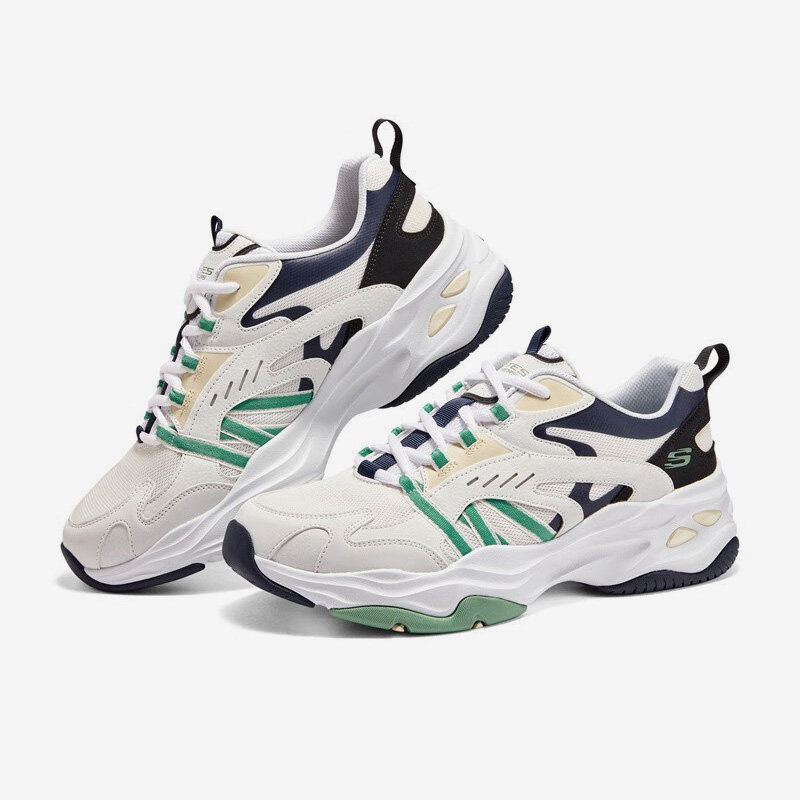 Skechers/斯凯奇正品D'LITES 4.0 男子运动耐磨休闲老爹鞋,运动鞋new,运动休闲鞋,淘宝优惠券,粉丝福利购,淘宝优惠卷